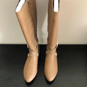 The Arizona Wide Calf Dark Taupe Riding Boot Sz 12M